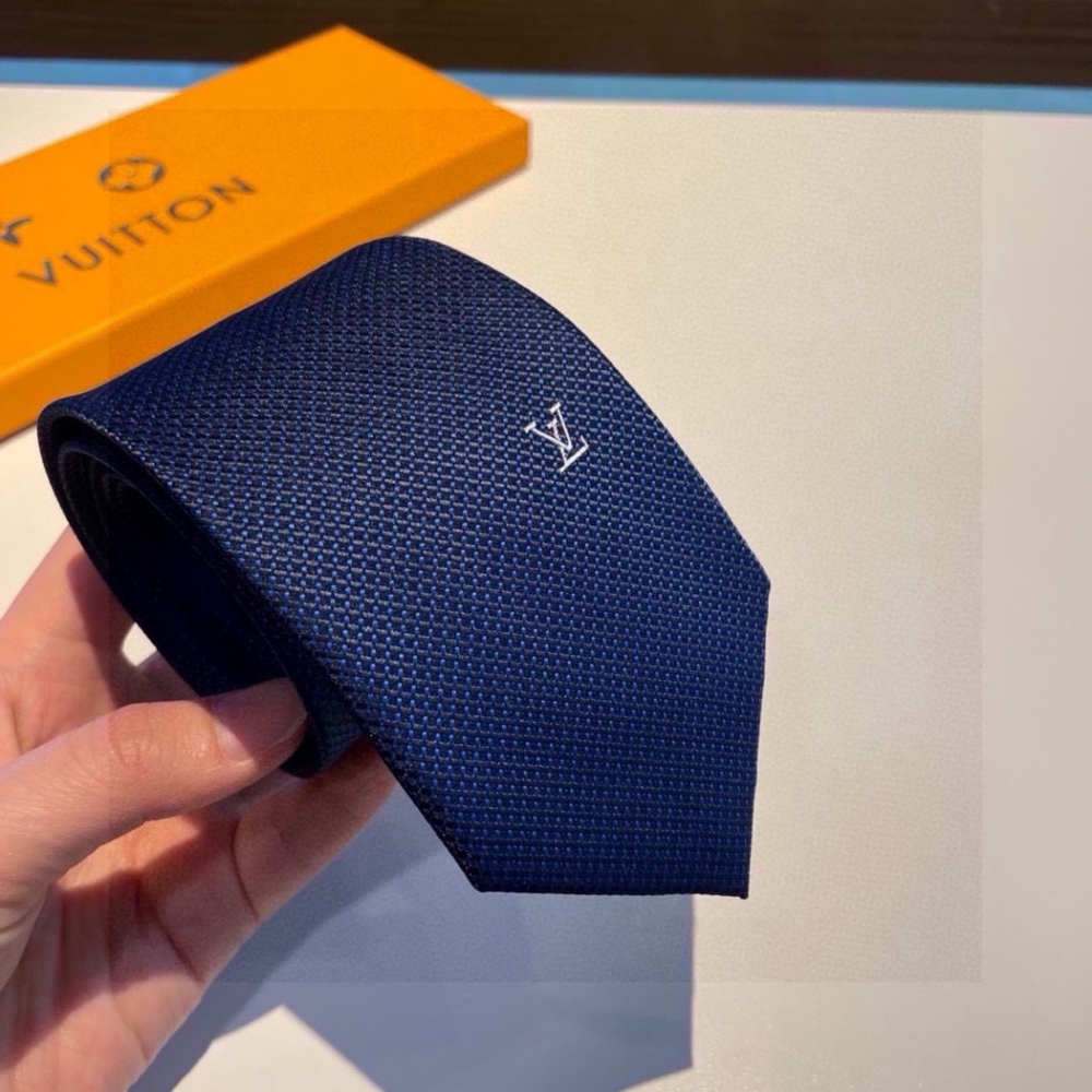 Louis Vuitton Men's Blue Tie
